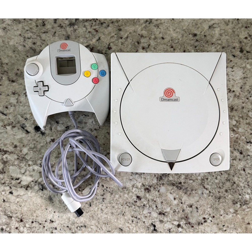 Sega Dreamcast HKT-3020 Console w/ OEM Controller Untested